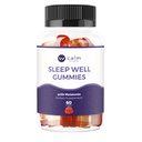 Ηρεμία από Wellness Sleep Well Gummies, Extra Strength Gummy με μελατονίνη, Φυσικό συμπλήρωμα υποστήριξης ύπνου, 30 Count