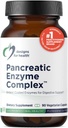 Designs for Health Pancreatic Enzymes Complex - Digestive Enzymes + Bromelain Supplement - Υποστήριξη Digestion + Gut Health - Καθυστερημένη κάψουλα απελευθέρωσης με Pancreatic Enzyme, Ox Bile (90 Κάψουλες)