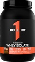 Άρθρο 1 R1 Πρωτεΐνη Whey Isolate - με 25g πρωτεΐνη & 6g BCAA Αποκλειστικά από Απομονωμένες & Υδρολυμένες Πηγές για την αποκατάσταση προπόνησης (2 Λίρες*, Σοκολάτα Φυστικοβούτυρο)