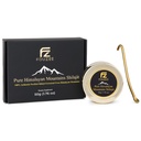 FOUZEE Pure Himalayan Mountains Shilajit - 77% + Fulvic Acid Authentic Hard Consistency, Natural Source of Fulvic Acid, Πάνω από 85 Trace Minerals, Περιλαμβάνει ανοξείδωτο κουτάλι (50 γραμμάρια)