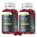 VITEEY Prebiotic Fiber Gummies for Adults, 7g - Gut Health & Digestive Soluble Fiprofit Gummies - Zero Sugar Added, Vegan, Gluten-Free - 180 Count