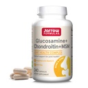 Jarrow Formulas® Γλυκοζαμίνη + Chondroitin + κάψουλες MSM, συμπλήρωμα κοινής υποστήριξης με βιταμίνη C και Μαγγάνιο, 240 κάψουλες, 60 ημέρες προσφοράς