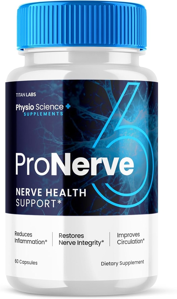 Pro Nerve 6 κάψουλες Advanced Nerve Health Support, Pro Nerve 6 συμπλήρωμα διατροφής κάψουλες ProNerve Advanced Formula Nerve συμπλήρωμα υποστήριξης για τις γυναίκες ανδρών Βέλτιστη υποστήριξη υγείας (60 κάψουλες)