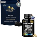 Shilajit Ashwagandha Gummies & συμπλήρωμα ηρεμίας μαγνησίου Duo