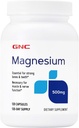 GNC Μαγνήσιο 500mg, 120 κάψουλες, υποστηρίζει την απορρόφηση ασβεστίου και ισχυρά δόντια και οστά