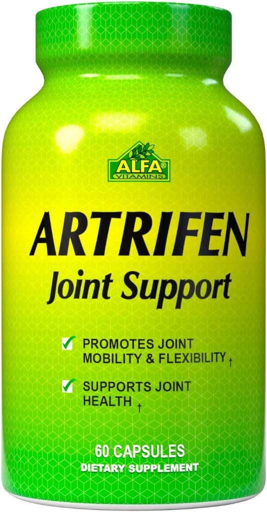 Artrifen 60 Κάψουλες - Γλυκοζαμίνη - Χονδροϊτίνη - εκχύλισμα Boswellia - Κοινή Υγεία - Προβλήματα στα γόνατα