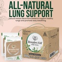 SUNTEN RespireAidTM All-Natural Lung Cleanse & Detox. Περιέχει Φυσικές Αρωματικές Ιδιότητες για την υποστήριξη Υγιής Λειτουργία Πνεύμονα & αναπνοή. 100g (20 φακελάκια), 5g ανά φακελάκι