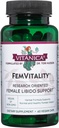 Vitanica FemVitality Libido συμπλήρωμα για τις γυναίκες, φυσικό θηλυκό Libido Booster για τις γυναίκες, Αυξάνει Intimate Drive, επιθυμία και Σταματίνα, Βοηθά Κολπική ξηρότητα, Vegan 60 κάψουλες
