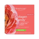 Reserveage Nutrition Collagen Candy, Collagen συμπλήρωμα για την περιποίηση του δέρματος, την ανάπτυξη των μαλλιών, Collagen Booster για τη φροντίδα των νυχιών, υποστηρίζει την παραγωγή ελαστίνης, Παλαιό και Κέτο, Sour Apple, 2.3 Ουγγιά (20 υπηρεσίες)
