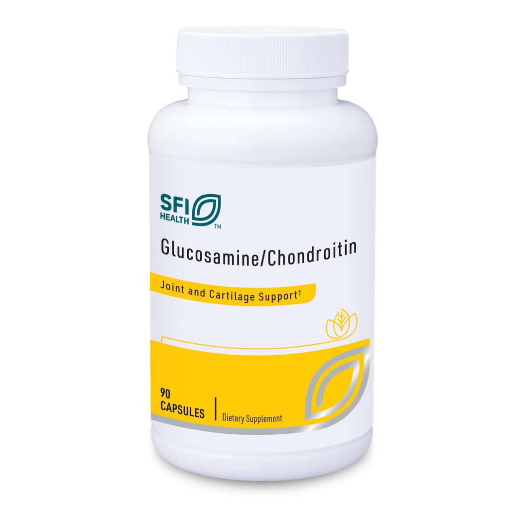 Klaire Labs SFI Υγεία Glucosamine Chondroitin - Ένας δημοφιλής συνδυασμός για κοινή υποστήριξη, σόγια & γαλακτοκομικά-ελεύθερος (90 κάψουλες)