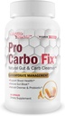 Pro Carbo Fix - Natural Gut & Carb Cleanse συμπλήρωμα - Plant Based Formula w/Probiotics - Υποστήριξη Digestive Health & Blood Health - Help Flush Carbs & Toxins - Προώθηση της Κανονικότητας & Μειωμένης Bloat Gut