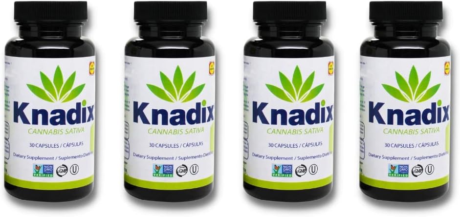 Συμπλήρωμα Λάδι κάνναβης - Υποστήριξη για τον πόνο - Υποστήριξη για τα οστά, τους μυς & αρθρώσεις - Γενική Ευζωία - Φυσικό στρες ανακούφιση και ανοσοποιητική υποστήριξη με Ωμέγα 3-6 Βιταμίνες και Ορυκτά Πακέτο των 4-120 Caps