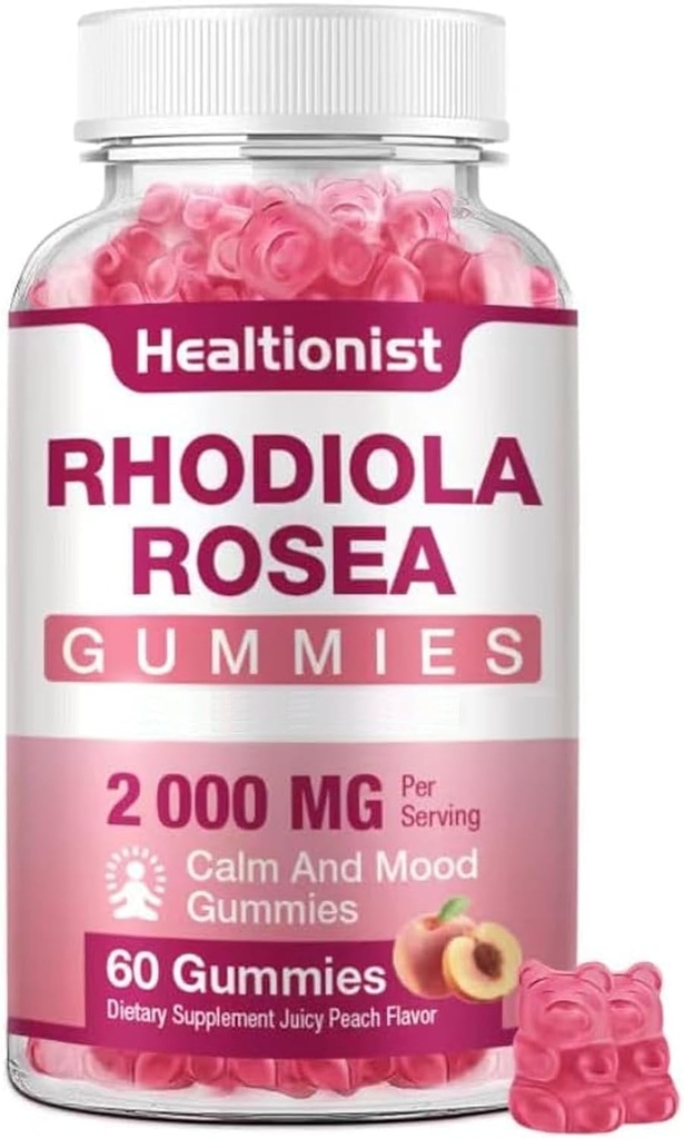 1 συσκευασία χωρίς ζάχαρη Rhodiola Rosea Gummies