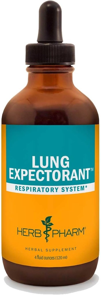 Herb Pharm Lung Required Liquid Herbal Formula για την υποστήριξη της αναπνευστικής ανοσοαπόκρισης - 4 ουγγιά