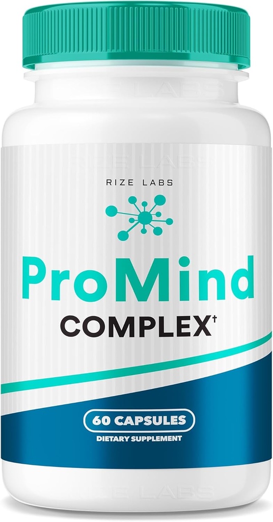 rize labs ProMind Complex Supplement, Organic Memory Υποστήριξη Φόρμουλα για την ενίσχυση του εγκεφάλου χρησιμοποιείται για την ενίσχυση της μνήμης (60 κάψουλες)