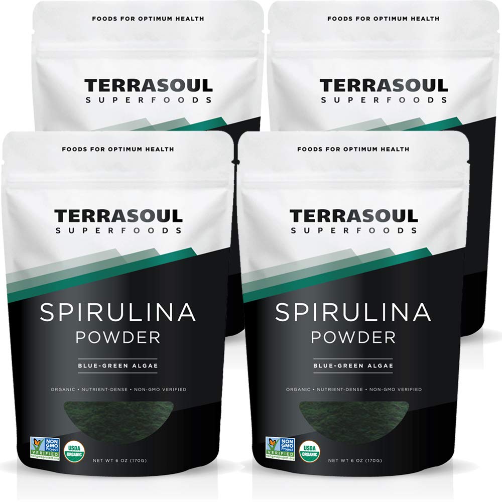 Terrasoul Superfoods Spirulina σκόνη (οργανικό), 24 ουγγιά
