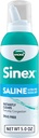 Vicks Sinex Saline Nasal Spray, Drug Free Ultra Fine Mist, Clear Everyday Sinus Congestion Fast, Clear Mucus from a Cold or Allergy, Daily Use 5.0 fl oz