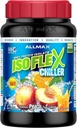 ALLMAX Nutrition ISOFLEX Chiller, Citrus Peach Sensation - 2 lb - 27 Grams of Protein Per Scoop - Zero Fat & Sugar - 99% Lactose Free - Approximate 28 Servings