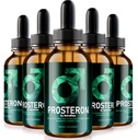 NutraRize (5 Pack) σταγόνες Prosteron, All-Natural συμπλήρωμα υγείας Prostate, Premium βιταμίνη για την υποστήριξη της υγιεινής κυκλοφορίας, επίσημη Κριτικές Φόρμουλα Prosteron (150 εξυπηρετούν)