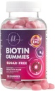 Hair Vitamins Gummies with Biotin 5000 mcg per Serving - Hair Growth Support with Vitamins E & C for Thicker, Stronger & Beautiful Hair - Hair Skin and Nails Vitamin, Gluten Free - 120 Gummies