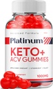 Platinum Keto ACV Gummies - Advanced Formula Platinum Keto Plus ACV Gummies Apple Cider Vinegar Platinum ACV Gummies Συμπλήρωμα διατροφής Κριτικές Άνδρες γυναίκες (60 Gummies)
