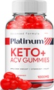 Platinum Keto ACV Gummies - Advanced Formula Platinum Keto Plus ACV Gummies Apple Cider Vinegar Platinum ACV Gummies Συμπλήρωμα διατροφής Κριτικές Άνδρες γυναίκες (60 Gummies)
