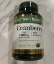 Nature's Bounty Cranberry Plus Βιταμίνη C, 4200 mg, Softgels 250 ea (πακέτο των 2)
