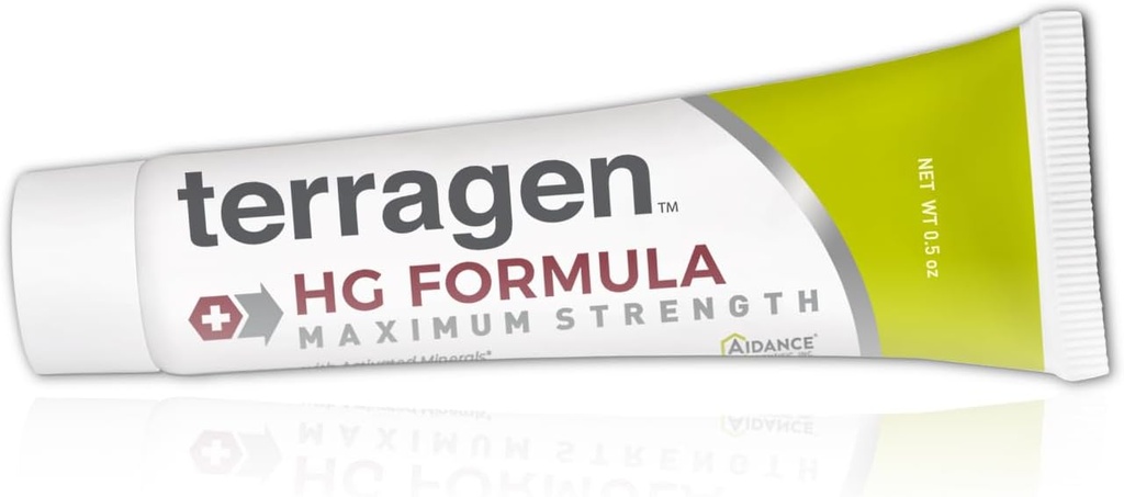 Terragen HG Formula MAX Genital Sores Cream by terrasil, Fast Soothing Natural Treatment for Effective Outbreak Support for Men and Women (14g)