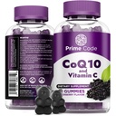 Πρωτότυπος CoQ10 200mg & Βιταμίνη C 250mg Gummies – Αντιοξειδωτικό & Ανοσοποιητική Υποστήριξη – Συμπλήρωμα Καρδιάς & Ενέργειας για Ενήλικες – Vegan, Non-GMO, Gluten-free – Γεύσεις από μούρα Elder 60 Gummies