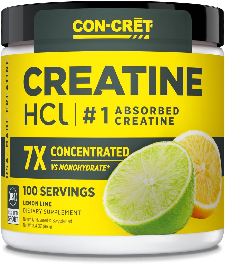 CON-CRET Creatine HCl Powder 