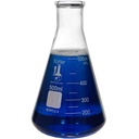500ml Στενό Στόμα Erlenmeyer Flask, 3.3 Βοροπυριτικό Γυαλί, Karter Scientific 213G29 (Single)