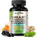 Κάψουλες Shilajit των Ιμαλαΐων: Εκχύλισμα Shilajit ουροποιημένων Ιμαλαΐων - Φυσική ενέργεια & Stamina Υποστήριξη-Βεγκάν, μη ΓΤΟ Αρχαίο Φουλβικό οξύ & Χιουμικό οξύ Φυσικό 60 κάψουλες