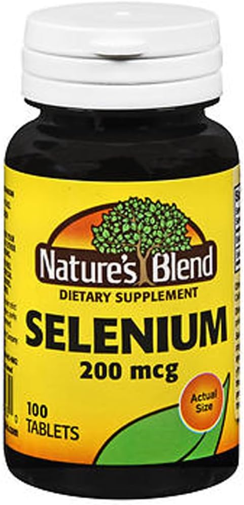 Nature's Blend Selenium 200 mcg 100 δισκία