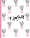 IVF Journal: Inspired Quotes-Lined Ημερολόγιο, Notebook, Organizer for Fertility Trackering, Προετοιμασία εγκυμοσύνης & Conception. Χαριτωμένο ροζ & μπλε ανανά σχεδιασμό για τις γυναίκες που προσπαθούν να σχηματίσουν.