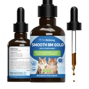 Pet Wellbeing Smooth BM Gold for Cats - Gentle Dispipation Relief for Felines - Φυσικό συμπλήρωμα βοτάνων 2 oz (59 ml)