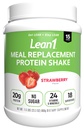 Lean1 Replacement Protein Shake, Flavor Φράουλα, 15 σερβιρίσματος μπανιέρα