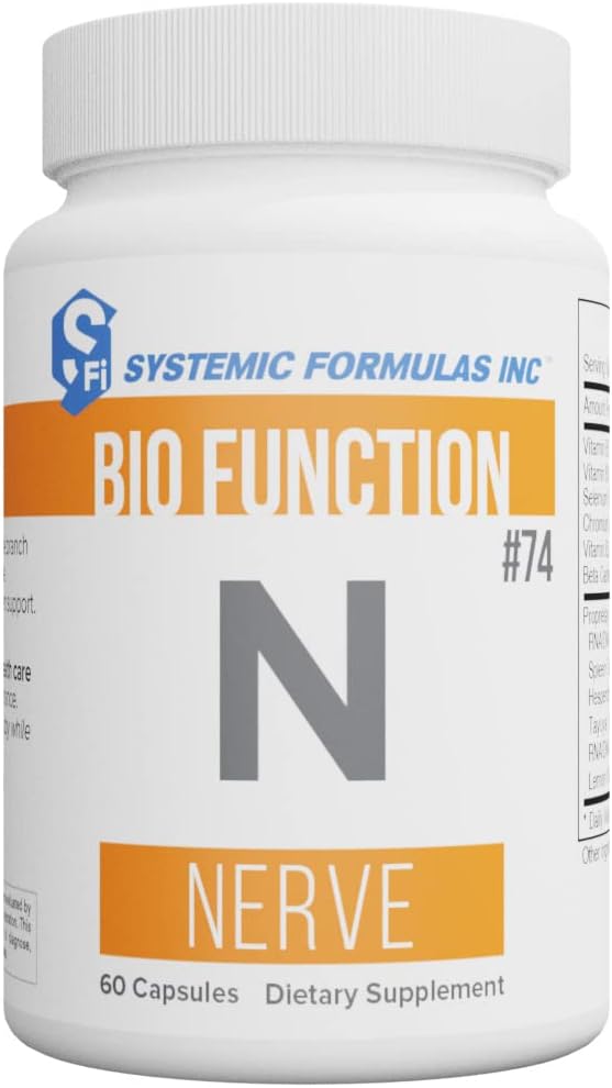 Systemic Formulas Nerve - 60 κάψουλες Bio Function #74.