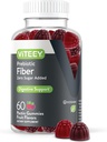 Viteey Prebiotic Fiber Gummies for Adults, 4g - Gut Health & Digestive Soluble Fiprofit Gummies - Zero Sugar Added, Vegan, Gluten-Free - 60 Count