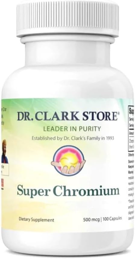 Dr Clark Store Super Chromium, 500 mcg 100 Κάψουλες