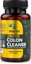 SpeedyVite® Organic Colon Cleaner Full Strength - (60 Veg Tablets) με οργανικό φλοιό Cascara Sagrada, Όρεγκον Grape Root, Τουρκία Rhubarb, Τζίντζερ & Φενέλ. Φυσικό συμπλήρωμα - υποστηρίζει τη λειτουργία bowel*