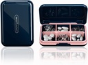 DUBSTAR Travel Pill Organizer Υγρασία Αδιάβροχο μικρό κουτί χαπιών για το πορτοφόλι τσέπης 6 διαμερίσματα Φορητή θήκη χαπιών