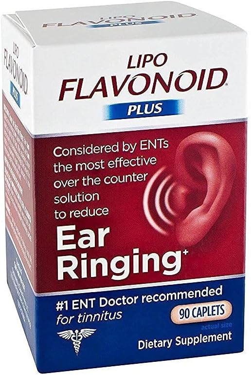 Lipo Flavonoid Plus Εσωτερικό Αυτί Υγεία Caplets, 90 κόμης