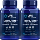 Επέκταση ζωής MacuGuard Οφθαλμική υποστήριξη 90 softgels με Saffron & Ασταξανθίνη