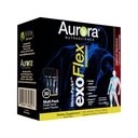 Aurora Nutrascience Micro-Pack Liposomal exoFlex+ με βιταμίνη C, υποστηρίζει την κοινή ευελιξία & λειτουργία, BiovaFlex Eggshell Membrane, Curcumin & Boswellia, Strwaberry Flavor, 30 Single-Serve Packets