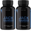 rize labs - Jack Hammer Libido Booster συμπλήρωμα για τους άνδρες, Ισχυρή όλα φυσική φόρμουλα για να βελτιώσει την απόδοση (120 κάψουλες)