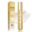6% Κρέμα ματιών καφεΐνης για Puffy Eyes & Dark Circles, Ορός ματιών με 1% ρετινόλη για Wrinkles Τσάντες κάτω από τα μάτια κατά της γήρανσης