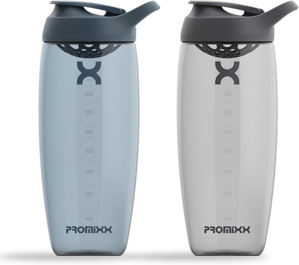 Promixx Pursuit μπουκάλι αναδευτήρα πρωτεΐνης (32 oz) – Silent No-Ball Mixer, Leak-Proof Lid, BPA/BPS & Phthalate-Free ECOZEN – Easy-Clean Shakeer Cup για τα Protein Shakes, Pre & Post-Workout Smoothies