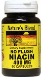 Nature's Blend Niacin No Flush 400 mg 60 Καψάκια