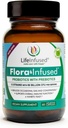 Life Infused - Flora Infused Probiotics with Prebiotics – 50 Billion CFU, 13 στελέχη, ένα ιδιόκτητο ένζυμο Blend για την προώθηση της Digestive Υγείας και την ενίσχυση της ανοσοποιητικής λειτουργίας. Vegan - 60 Κάψουλες