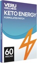 Keto Complete Daily Patch - Χρησιμοποιήστε το λίπος για την ενέργεια με Ketosis, Ενέργεια & Focus Keto Formula Apple Cider Vinegar MCT - 60 ημέρες